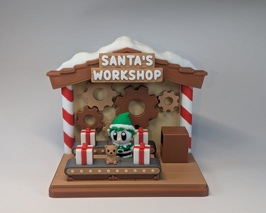 Santa's Workshop with Elf