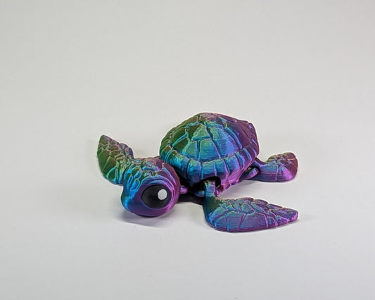 Sea Turtle Tri Color Left