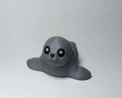 Seal Jiggle Pets Flexi Mini Animals facing forward