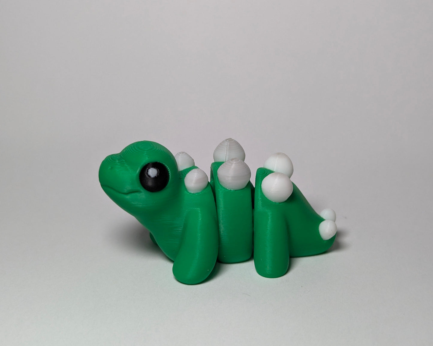 Stegosaurus Jiggle Pets Flexi Mini Animal looking left