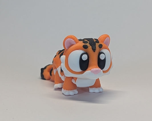 Tiger Cute Critter Standing Standing Up