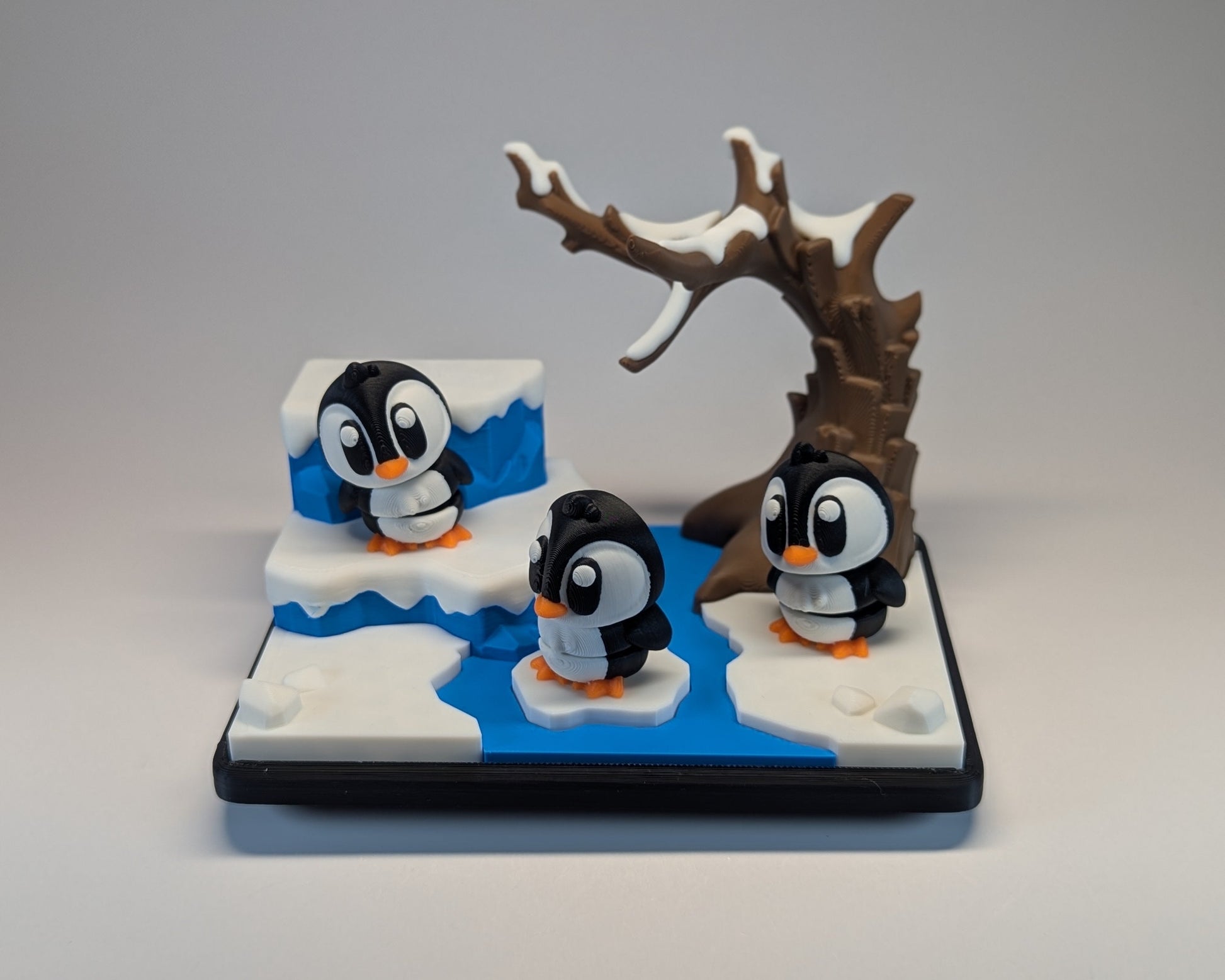 Winter Wonderland Tiny Habitat Front View