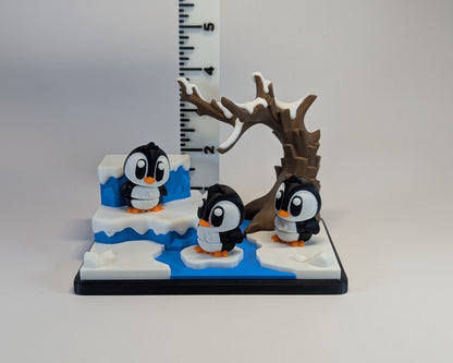 Winter Wonderland Tiny Habitat Height Measured