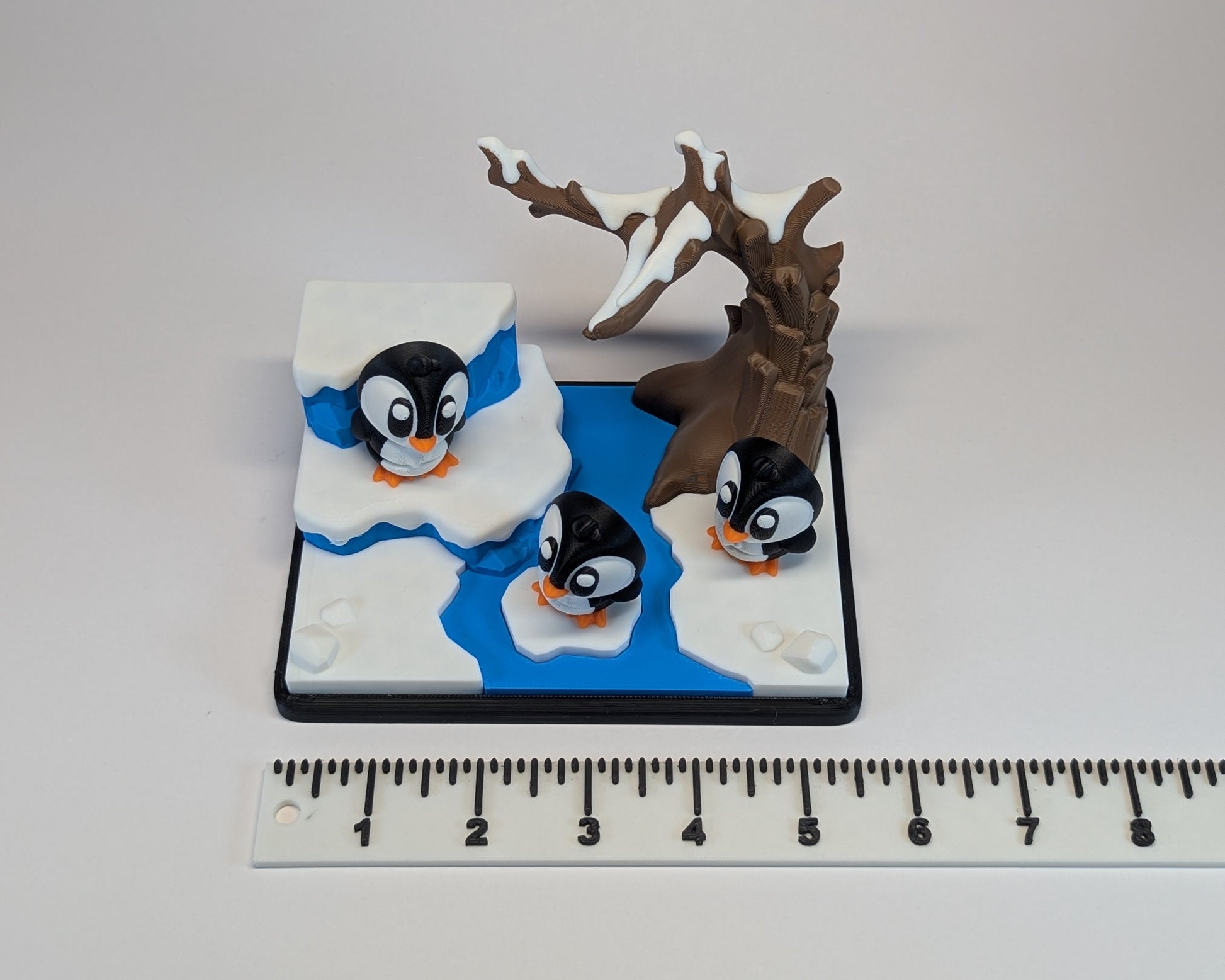Winter Wonderland Tiny Habitat measured width